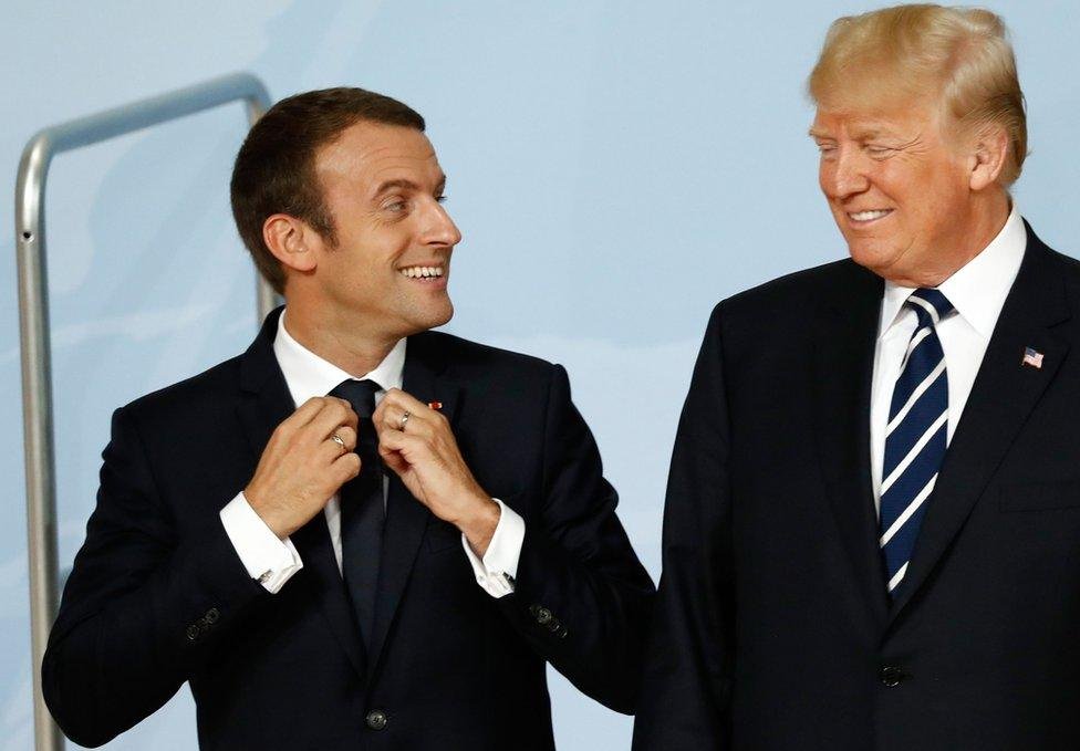 Macron Accuses Trump of Anti-Europe Stance Amidst Rising Unpopularity